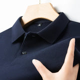 Casual katoenen herenpolo