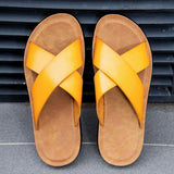 Herensandalen in Italiaanse stijl