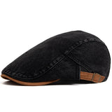 Kevin Campbell premium denim flatcap