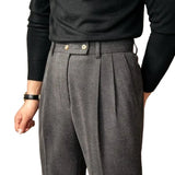 Herenpantalon met hoge taille