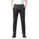 Herenpantalon met Schotse ruit