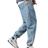 Herenjeans in joggingmodel