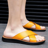 Herensandalen in Italiaanse stijl