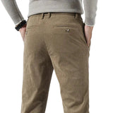 Getailleerde zakelijke herenpantalon