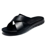 Herensandalen in Italiaanse stijl