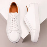 Leren vrijetijdssneakers voor heren