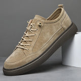Suède herensneakers