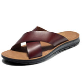 Herensandalen in Italiaanse stijl