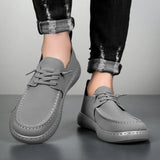 Gladleren herensneakers