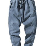 Herenjeans in joggingmodel