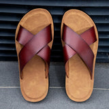 Herensandalen in Italiaanse stijl