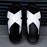 Herensandalen in Italiaanse stijl