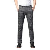 Herenpantalon met Schotse ruit