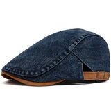 Kevin Campbell premium denim flatcap