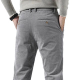 Getailleerde zakelijke herenpantalon