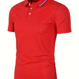 Elegante herenpolo in zeven kleuren
