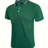 Elegante herenpolo in zeven kleuren