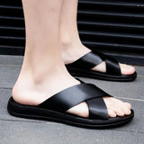Herensandalen in Italiaanse stijl