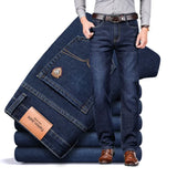 Klassieke herenjeans met rechte pijpen