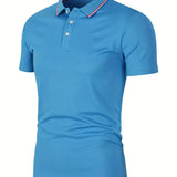 Elegante herenpolo in zeven kleuren