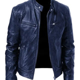 Leren herenjas