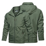 Waterdichte outdoorjas voor heren met capuchon