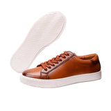 Leren vrijetijdssneakers voor heren