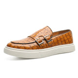 Minimalistische leren herenschoenen