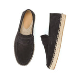 Suède espadrilles voor heren