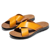 Herensandalen in Italiaanse stijl