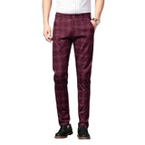 Herenpantalon met Schotse ruit