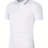 Elegante herenpolo in zeven kleuren