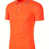 Elegante herenpolo in zeven kleuren