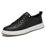 Elegante leren herensneakers