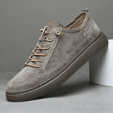 Suède herensneakers