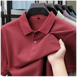 Casual katoenen herenpolo