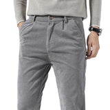 Getailleerde zakelijke herenpantalon
