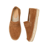 Suède espadrilles voor heren