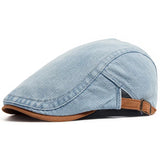 Kevin Campbell premium denim flatcap
