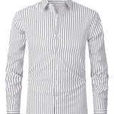 Elegant zakelijk herenoverhemd