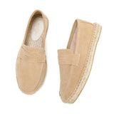 Suède espadrilles voor heren