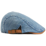 Kevin Campbell premium denim flatcap