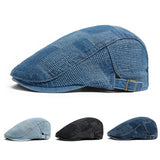 Kevin Campbell klassieke denim herenpet