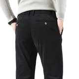 Getailleerde zakelijke herenpantalon