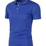 Elegante herenpolo in zeven kleuren