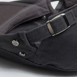 Kevin Campbell vintage pet met knoopdetail