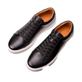 Leren vrijetijdssneakers voor heren
