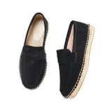 Suède espadrilles voor heren