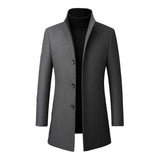 Leon elegante herenmantel