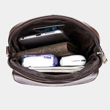 Eppo leren crossbodytas voor heren